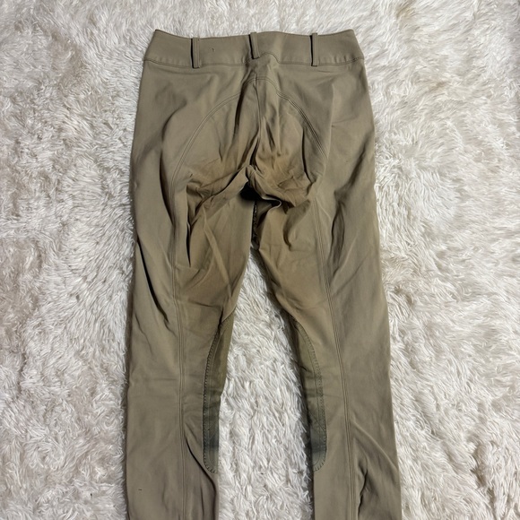Women’s Size 26L Tan Pikeur Knee Patch Horseback Riding Breeches - Picture 6 of 8